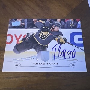 Tomas Tatar Signed Card
