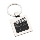 Personalised Engraved keyring with Hollywood Film Clapperboard Design