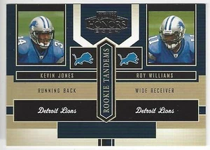 Playoff Honors 2004 fútbol americano - tándems de novato - Jones/Williams - #RT-9 - Imagen 1 de 1