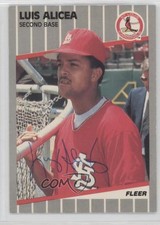 1989 Fleer Luis Alicea #443