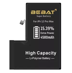 Batterie Haute Capacité 4580 mAh de remplacement pour iPhone 12 Pro Max - Photo 1 sur 3