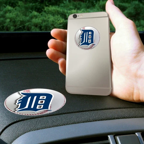 Fanmats MLB Detroit Tigers Get a Grip Cell Phone Grip Thick Polymer Stickers Cover