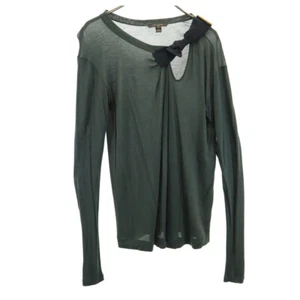 LOUIS VUITTON Hecho en Francia Jersey Manga Larga M Verde Mujer - Imagen 1 de 10