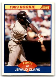 1989 Score Jerald Clark Rookie San Diego Padres #644 - Picture 1 of 2