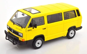 New KK-Scale VOLKSWAGEN T3 SYNCRO 1987 1:18 Model Car YELLOW KKDC180961 KidBX - Picture 1 of 5