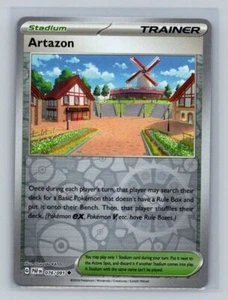 Artazon SV: Paldean Fates 076/091 Near Mint NM Reverse Holo - Picture 1 of 2