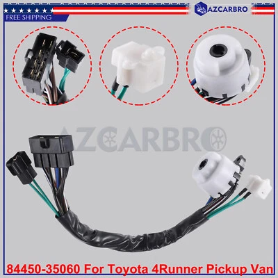 Interruptor de arranque de encendido 84450-35060 se adapta a camioneta Toyota 1984-1989 4Runner Foto 1 de 4