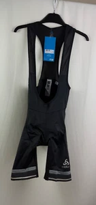 ODLO Zeroweight Dual Men's Tights Short Suspenders, 422292, Black, Size M - Picture 1 of 2