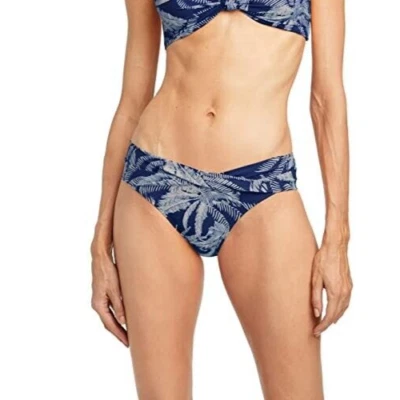 Parte inferior de bikini Robin Piccone L76028 Chandy cintura torcida talla L Foto 1 de 4