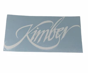 Kimber Vinyl Sticker Decal 4"x8" Car Window Bumper Truck - Picture 1 of 4