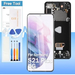 OLED For Samsung S21 Plus SM-G996B LCD Display Touch Digitizer Replacement Frame - Picture 1 of 6