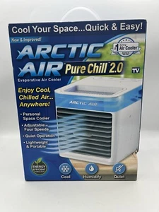 Arctic Air Pure Chill 2.0 Evaporative Air Cooler; New in Box - Picture 1 of 8