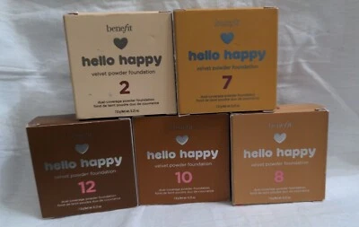 Benefit Cosmetics Hello Happy Velvet Powder Foundation (Select shade) MSRP $30 - Image 1 of 4