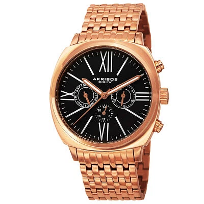 Reloj Hombre Akribos XXIV AK636RG Cuarzo Multifunción Vintage Acero Inoxidable Foto 1 de 4