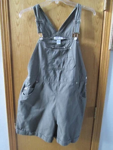 Honors Denim Overall Bib Shorts Women's Size L, 100% Cotton, minor blemish - Picture 1 of 6