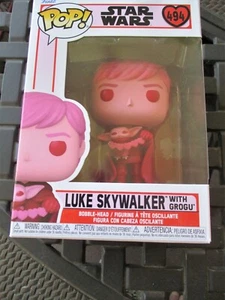 Funko Pop! Star Wars Valentines Luke Skywalker Bobblehead #494 nuevo en caja 3,5" - Imagen 1 de 5