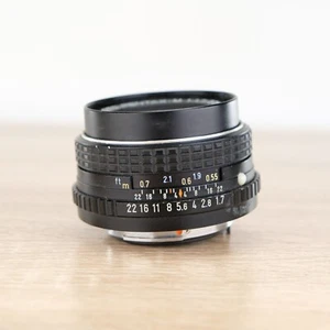 Pentax-A SMC 50mm f/1.7 Manual Prime Asahi SLR Lens for Pentax K / PK Mount - Picture 1 of 8