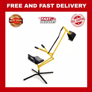 LARGE Sand Sandpit Digger Metal Kids Ride On Excavator Beach Outdoor Toy - Picture 1 of 2