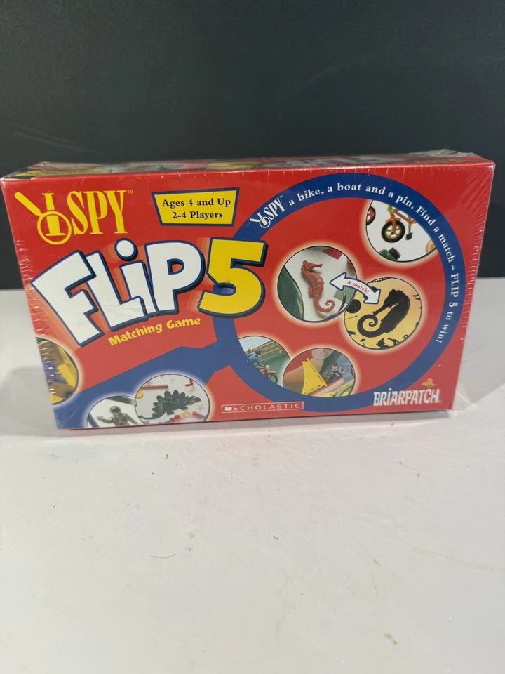 I Spy Flip 5 Matching Game 2008 Briarpatch