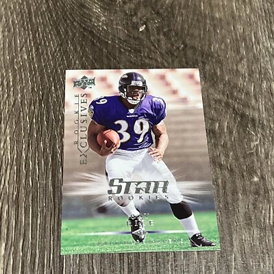 2008 Upper Deck Rookie Exclusives - #RE42 Ray Rice (RC) - Image 1 of 2