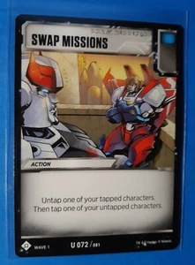 Swap Missions - U 072/081 Transformers TCG Wave 1 uncommon NM - Picture 1 of 1