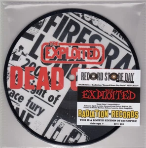 Exploited - Dead Cities PIC 7" DISCHARGE BROKEN BONES VARUKERS SEX PISTOLS GBH - Foto 1 di 1