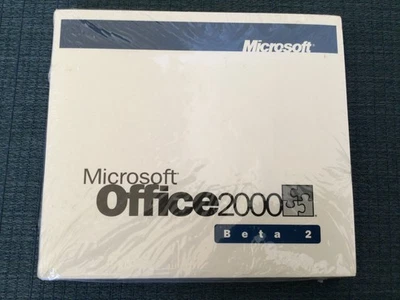Microsoft Office Service 2000 Beta 2 Prototype • Rare • 6 Disks • Sealed - Image 1 of 2