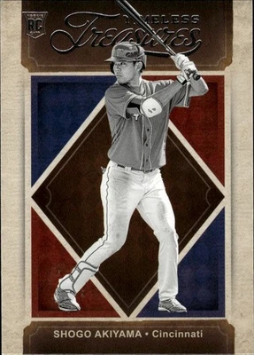 2020 Panini Chronicles Timeless Treasures #1 Shogo Akiyama Cincinnati Reds - Image 1 of 2