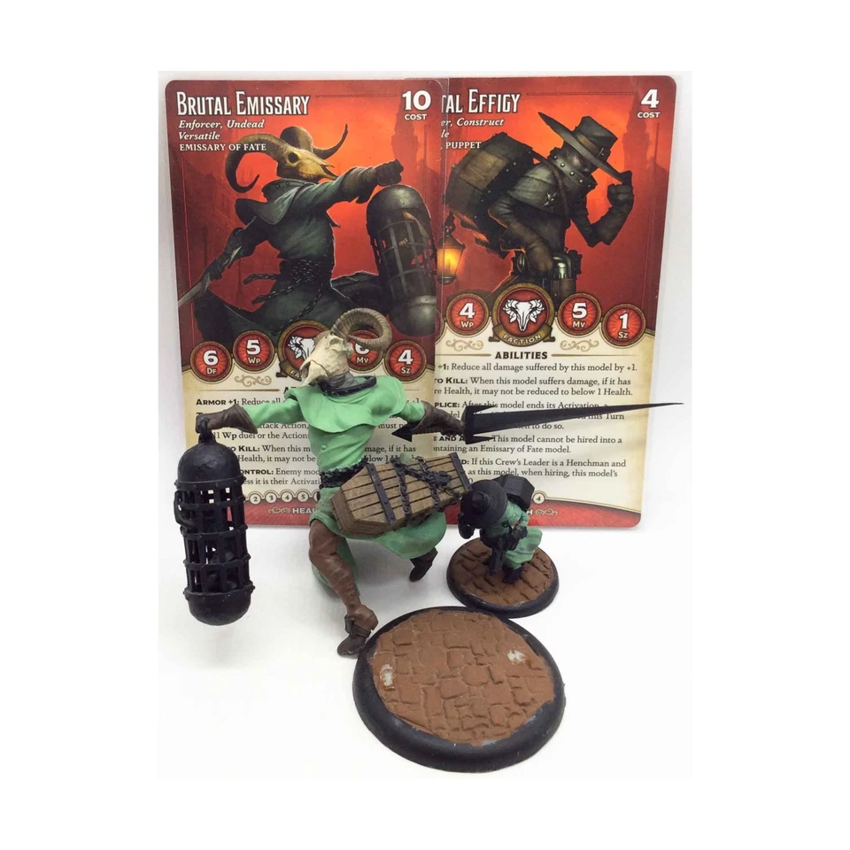 Gremio Wyrd Malifaux 32 mm Destino Brutal #2 casi nuevo Foto 1 de 1