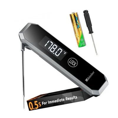 Termometro Carne Digitale, 0,5 Sec Lettura Istantanea Termometro Alimentare per Cottura G... - Immagine 1 di 4