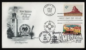 #1191 4c New Mexico, Artmaster-Dual Cancel [1] FDC **ANY 5=FREE SHIPPING** - Picture 1 of 1