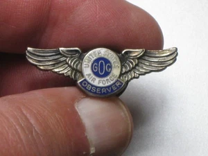 US Air Force OBSERVER Wings Lapel Pin USAF - Picture 1 of 2