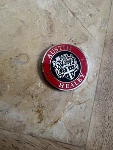 austin healey   self adhesive 27 mm quality  Enamel Metal Badge - Picture 1 of 3