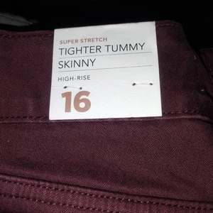 Lane Bryant enger Bauch Skinny hoch geschnitten Größe 16 Super Stretch neu mit Etikett - Bild 1 von 10