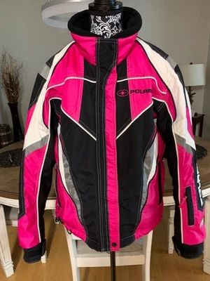 Women's Pure Polaris Velocity Snowmobile Racing Jacket Size M - Image 1 of 4