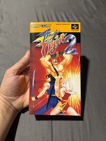 Final Fight 2 SFC Nintendo Super Famicom SNES Case Fresh!! Brand New!!!!!!!