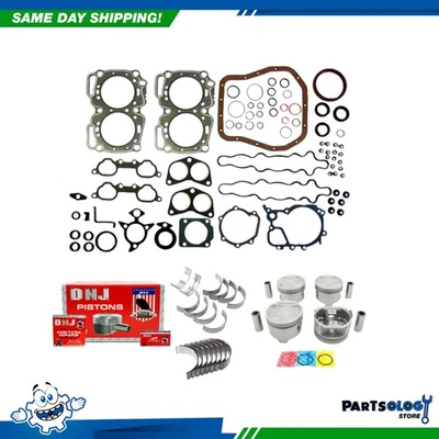DNJ EK708 Engine Rebuild Kit For 90-96 Subaru 2.2L H4 SOHC 16v EJ22E EJ22EZ - Image 1 of 4