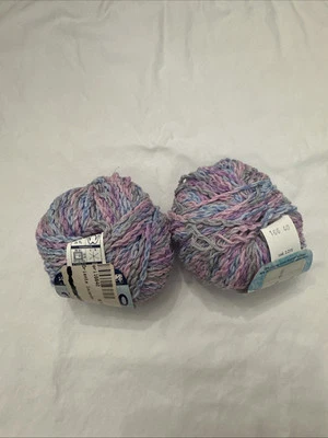 Vintage Mondial Oriente Yarn , Shimmer Multi Color 2 Balls - Image 1 of 4