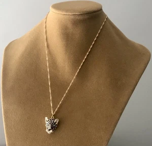 BIG CAT VINTAGE NECKLACE - NICE CHAIN - 46 cm (18”) - Bild 1 von 2