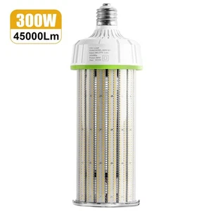 300W LED Corn Light Bulb 100-277V 6000K E39 Base Shop Warehouse (1200W MH Equal) - Picture 1 of 13