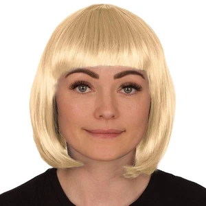 Short Bob Wig for Women Ladies Fancy Dress Wigs Cosplay Pop Party Hen Do Costume - Picture 1 of 6