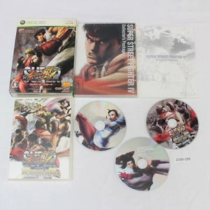 Xbox 360 Super Street Fighter 4 IV Collector's Package working NTSC-J 2105-258 ' - Picture 1 of 3