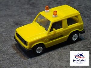 R M HO  1/87 Mitsubishi Pajero court jaune "assistance dépannage-no jouef