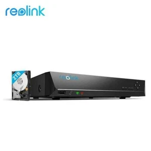 REOLINK NVR POE 8 Canali 4K DI Videocamera Di Sorveglianza CCTV 2TB HDD - Photo 1/10