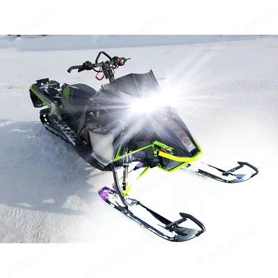 Bombilla de faro LED blanca 6000K para Arctic Cat Proclimb M800 XF1100 XF800 F800 2X Foto 1 de 4