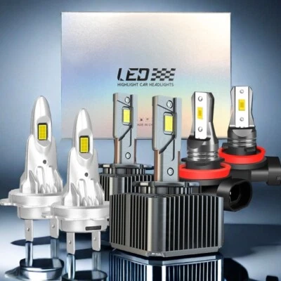 6x Faros LED Hi Lo Beam Bombilla antiniebla 6000K para Dodge Sprinter 3500 07-2009 Foto 1 de 4