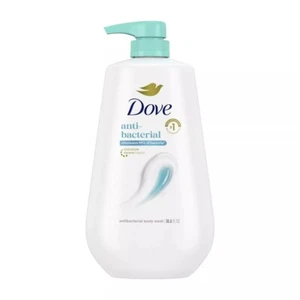 Dove Beauty Antibacterial Body Wash Pump 24hr Lotion-Soft Skin - 30.6 fl oz - Picture 1 of 3