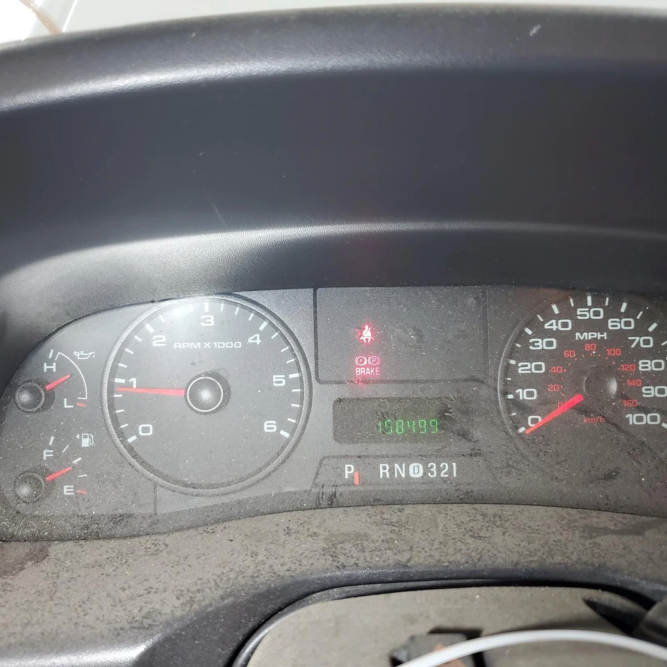 FORD FORD F350SD пикап спидометр (кластер), MPH, ex. Harley-Davidson; gaso - Изображение 1 из 1