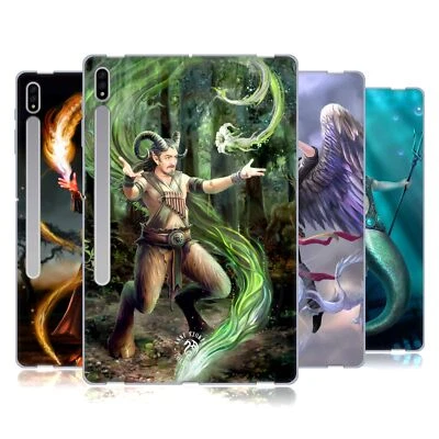 OFFICIAL ANNE STOKES MALE ELEMENTALS SOFT GEL CASE FOR SAMSUNG TABLETS 1 - Image 1 of 4