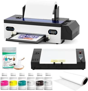 PUNEHOD 13in DTF L1800 Transfer DTF Printer Machine+Oven DIY Advanced Ink System - Picture 1 of 11